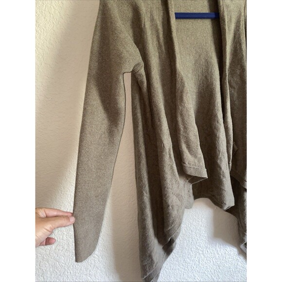 GAP Alpaca Blend Waterfall Open Cardigan Sweater Knit Long Sleeve S Cottage - Picture 2 of 10